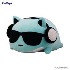 Blue Hamham Sleep Together Big Plush Toy Sunglasses