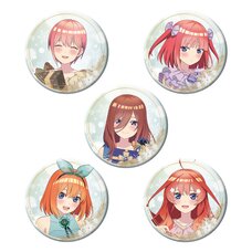 The Quintessential Quintuplets Pin Badge Collection