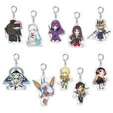 Pikuriru! Fate/Grand Order Trading Acrylic Keychain Charms Vol. 10 Box Set (Re-run)