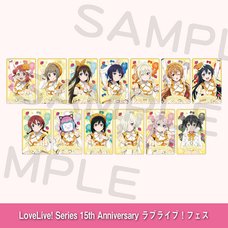 Love Live! Series 15th Anniversary Love Live! Fest Random Foil-stamped Clear Card Nijigasaki High School Idol Club (1 Pack)