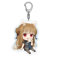 Spice and Wolf: Merchant Meets the Wise Wolf Acrylic Keychain Holo: Chinese Dress Ver.