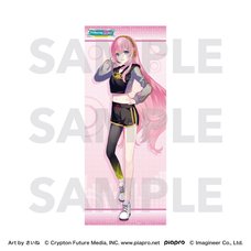 Piapro Characters Fit Boxing feat. Hatsune Miku Art by Saine Face Towel Megurine Luka