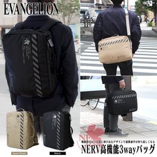 Evangelion NERV 3-Way Bag