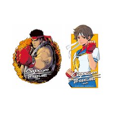 Capcom x B-Side Label Street Fighter 35th Sticker Collection