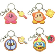 Kirby Cookie Keychains
