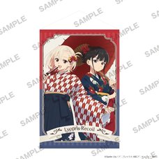 Lycoris Recoil B2-sized Tapestry Japanese-Modern Style Ver. Chisato Nishikigi & Takina Inoue