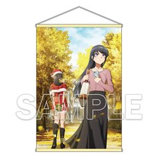 Rascal Does not Dream of Santa Claus Anime Production Announcement Key Visual B2 Tapestry