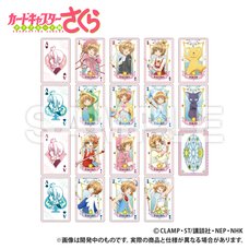 Cardcaptor Sakura: Clear Card Playing Cards