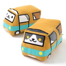 Neko Atsume Big Cardboard Bus Plush Collection