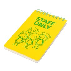 Yotsuba&! Staff Only Spiral-Bound Notebook