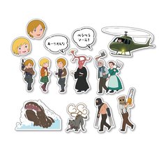 Resident Evil 4 Flake Sticker Set