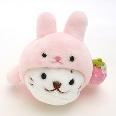 Sirotan Strawberry Bunny Plush Mascot