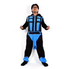 Mortal Kombat Sub-Zero Full Body Union Suit Costume Pajamas