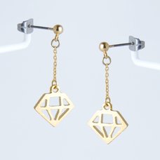 Lilou Diamond Chain Earrings