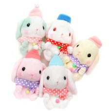 Pote Usa Loppy Snowman Rabbit Plush Collection (Standard)