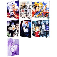 Yoshiyuki Sadamoto Neon Genesis Evangelion F6-Size Canvas Art