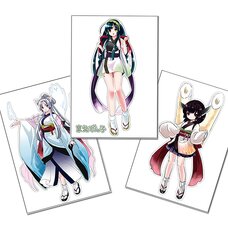 Tohoku Zunko Tohoku Sisters Stickers (Set of 3)