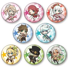 Tales of Zestiria the X Petit Chara Trading Badges