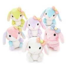 Pote Usa Loppy Colorful Rabbit Plush Collection (Standard)