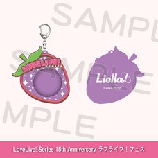 Love Live! Series 15th Anniversary Love Live! Fest Silicon Pin Badge Holder Liella!