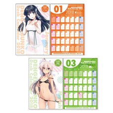 Dengeki Bunko 2018 Desktop Calendar