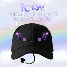 Reina Sun Birthday Celebration 2024 Honorary Demon printed Hat