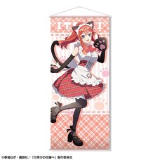 The Quintessential Quintuplets ∽ Near Life-Size Tapestry Itsuki Nakano: Cat Ear Maid Ver.