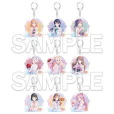 Love Live! Hasu no Sora Jogakuin School Idol Club Tradable Aurora Acrylic Keychain Ver.AURORA FLOWER (1 Piece)