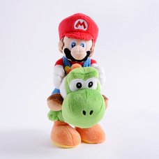 Mario Riding Yoshi 8 Plush | Super Mario"