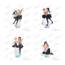 Bloom Into You Acrylic Stand: Yuu Koito & Touko Nanami