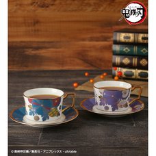 Noritake × Demon Slayer: Kimetsu no Yaiba Giyu Tomioka & Shinobu Kocho Cup & Saucer Set