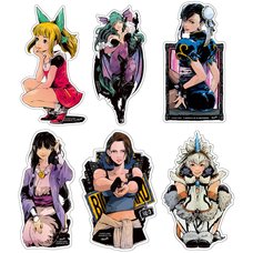 Capcom x B-Side Label Capcom Girls Sticker Collection
