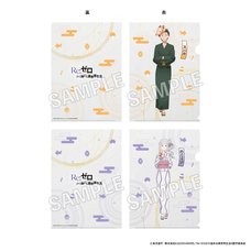 Re:ZERO -Starting Life in Another World- Clear File Set Festival Ver. Subaru & Emilia
