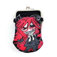 Black Butler Grell SD Knitted Coin Purse