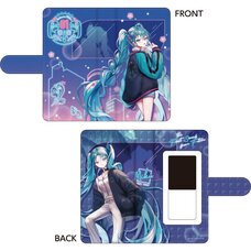 Hatsune Miku x Solwa Book Type Smartphone Case Art by Pipi