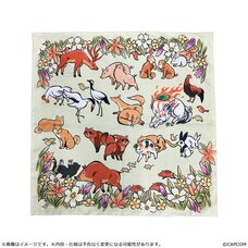 Okami 20th Anniversary Reprint Art Project Furoshiki ~By Kenichiro Yoshimura From Okami 11th Anniversary~