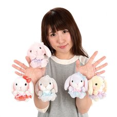Pote Usa Loppy Tulle Rabbit Plush Collection (Ball Chain)