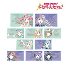 BanG Dream! Girls Band Party! Trading Ani-Art Acrylic Name Plate Collection Vol. 4 Ver. B Complete Box Set