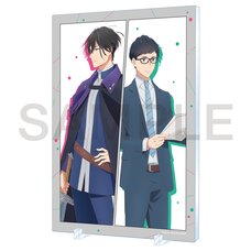 Isekai Office Worker: The Other World's Books Depend on the Bean Counter Acrylic Panel 2026 Teaser Visual Ver.