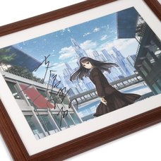 WORLD END ECONOMiCA Signed Art Graphic with Frame