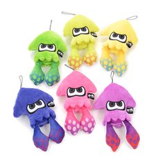 Splatoon 2 All-Star Collection Small Squid Plushies