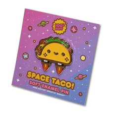 Kaiju Kitties! Space Taco Pin