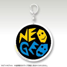 Pixel Label NEOGEO Acrylic Keychain