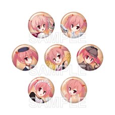 Aria the Scarlet Ammo Trading Pin Badge Anime Adaptation 15th Anniversary Ver. B Complete Box Set