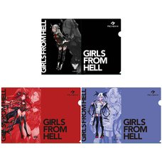 Girls from Hell A4 Clear File Set A