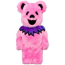 BE@RBRICK Grateful Dead Dancing Bears Costume Ver. Pink 400％