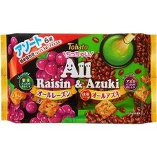 All-Azuki Matcha&All-Raisins Cookies Bulk Set