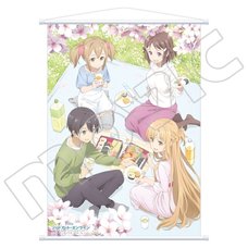 Sword Art Online the Movie: Ordinal Scale Flower Viewing Big Tapestry