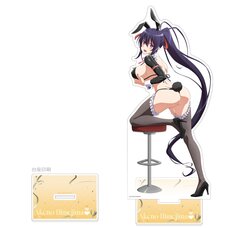 High School DxD Hero Extra Large Acrylic Stand Akeno Himejima: Reverse Bunny (Black) Ver.