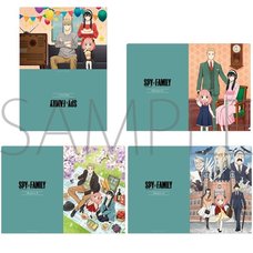 Spy x Family Mission 1-4 Main Visual Clear File Set